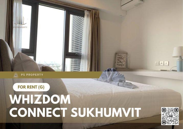 รูป ให้เช่า 💫🏢 Whizdom Connect Sukhumvit 🏢💫 one bedroom บิ้วอินเฟอร์ครบ ห้องสวย ใกล้ BTS,แหล่งช้อปปิ้ง 🚆🛍️ - รูปที่ 1/5