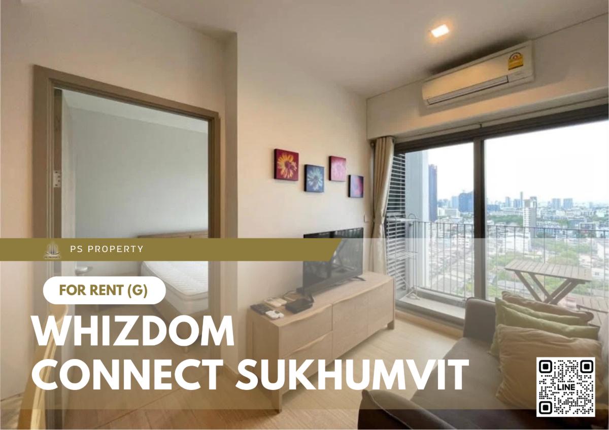 รูป ให้เช่า 📍 Whizdom Connect Sukhumvit 📍 เฟอร์นิเจอร์ และ เครื่องใช้ไฟฟ้าครบ ใกล้ BTS ปุณณวิถี - รูปที่ 1/11