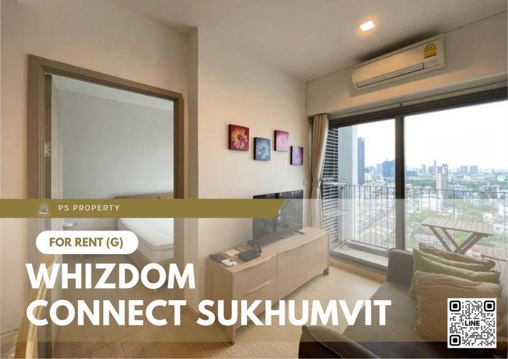 รูป ให้เช่า 📍 Whizdom Connect Sukhumvit 📍 เฟอร์นิเจอร์ และ เครื่องใช้ไฟฟ้าครบ ใกล้ BTS ปุณณวิถี - รูปที่ 1/11