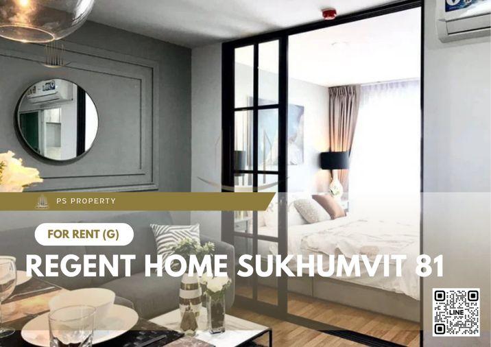รูป ให้เช่า 📍 Regent Home Sukhumvit 81 📍 ใกล้ BTS อ่อนนุช เฟอร์นิเจอร์ และ เครื่องใช้ไฟฟ้าครบ - รูปที่ 1/9