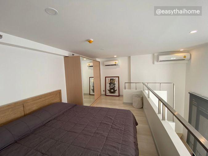 รูป P-55491 ให้เช่า ไนท์ บริดจ์ ไพร์ม สาทร แบบ Duplex | เฟอร์นิเจอร์ครบ | ใกล้ BTS ช่องนนทรี | พร้อมเข้าอยู่ 📞 Line ID: @easythaihome | 085-592-2897 - รูปที่ 1/12