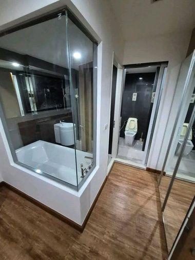 รูป Rhythm Sukhumvit 50 1 Bed เลย์เอาท์กว้างจัดเต็ม ห้องนอนแยกสัดส่วนพร้อมหน้าต่างบานใหญ่และม่านกันแสง พร้อมเข้าอยู่ - รูปที่ 7/8