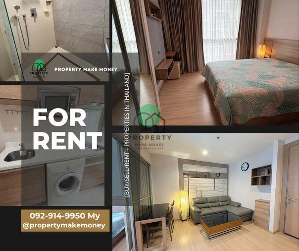 picture 🚇 Next to MRT Huai Khwang, just one step away! Rhythm Ratchada-Huai Khwang, 10th floor, good view, cool breeze 🏙️ - 1/9