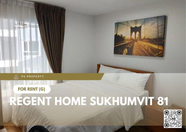 picture For rent 🔥 Regent Home Sukhumvit 81 🔥 Fully furnished and equipped with electrical appliances, near BTS On Nut - 1/10