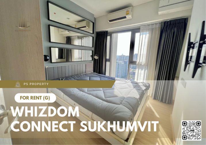 รูป ให้เช่า ✨ Whizdom Connect Sukhumvit ✨ เฟอร์นิเจอร์ เครื่องใช้ไฟฟ้า ใกล้ BTS ปุณณวิถี - รูปที่ 1/13