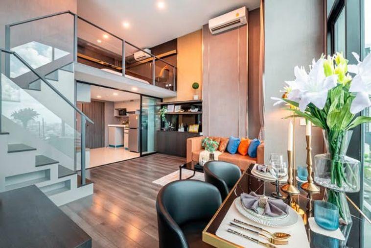 picture 🔥 For Sale | KnightsBridge Space Rama 9 – High-Floor Duplex Corner Unit with Unblocked City View - 4/8