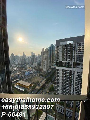 รูป P-55491 ให้เช่า ไนท์ บริดจ์ ไพร์ม สาทร แบบ Duplex | เฟอร์นิเจอร์ครบ | ใกล้ BTS ช่องนนทรี | พร้อมเข้าอยู่ 📞 Line ID: @easythaihome | 085-592-2897 - รูปที่ 11/12