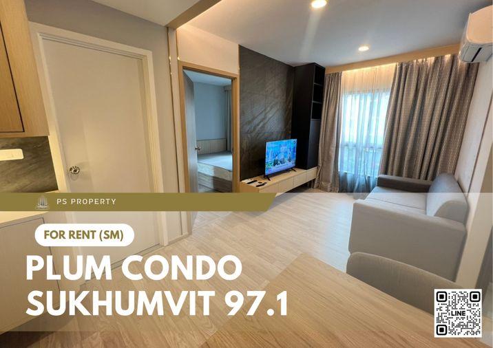 รูป ให้เช่า ✨ Plum Condo Sukhumvit 97.1 ✨ เฟอร์นิเจอร์ และ เครื่องใช้ไฟฟ้าครบ ใกล้ BTS บางจาก - รูปที่ 1/11