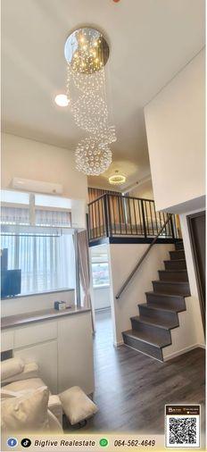 picture A69-079 Condo for rent, Landmark @ Grand Station, 2-bedroom double volume unit, near BTS and Ramintra Expressway. - 2/17
