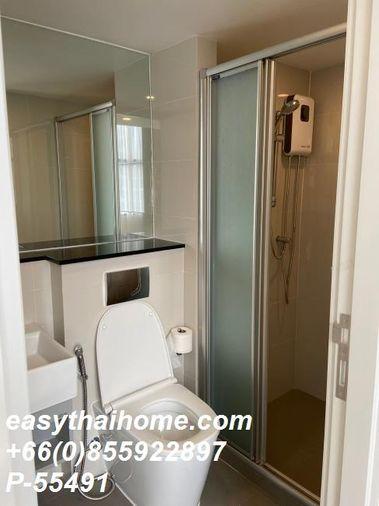 รูป P-55491 ให้เช่า ไนท์ บริดจ์ ไพร์ม สาทร  แบบ Duplex  | เฟอร์นิเจอร์ครบ | ใกล้ BTS ช่องนนทรี | พร้อมเข้าอยู่ 📞 Line ID: @easythaihome | 085-592-2897 - รูปที่ 8/12