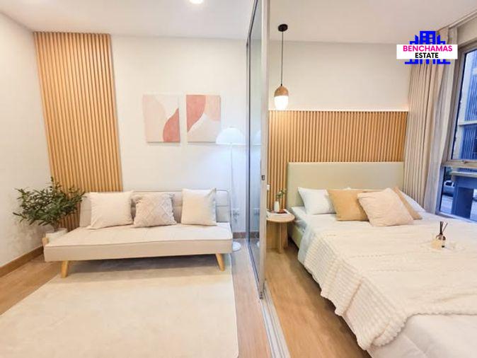 รูป 🔥 ขายห้องรีโนเวทใหม่พลัม คอนโด รามคำแหง 60 อินเตอร์เชนจ์ (Plum Condo Ramkhamhaeng 60 Interchange) ใกล้ MRT สถานีแยกลำสาลี - รูปที่ 1/7