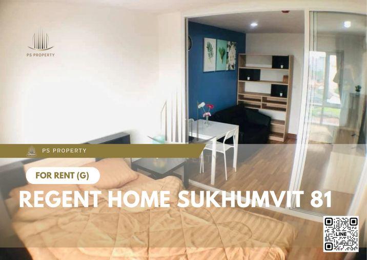 รูป ให้เช่า ✨ Regent Home Sukhumvit 81 ✨ เฟอร์นิเจอร์ และ เครื่องใช้ไฟฟ้าครบ ใกล้ BTS อ่อนนุช - รูปที่ 1/11