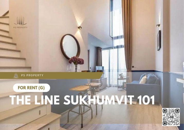 รูป ให้เช่า ✨ THE LINE Sukhumvit 101 ✨ เฟอร์นิเจอร์ และ เครื่องใช้ไฟฟ้าครบ ใกล้ BTS ปุณณวิถี - รูปที่ 1/16