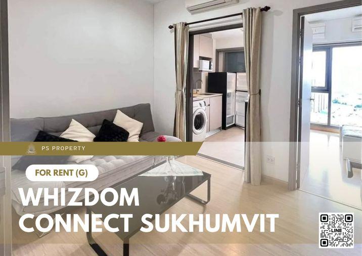 รูป ให้เช่า 📍Whizdom Connect Sukhumvit 📍 เฟอร์นิเจอร์ และ เครื่องใช้ไฟฟ้าครบ ใกล้ BTS ปุณณวิถี (FR) - รูปที่ 1/8