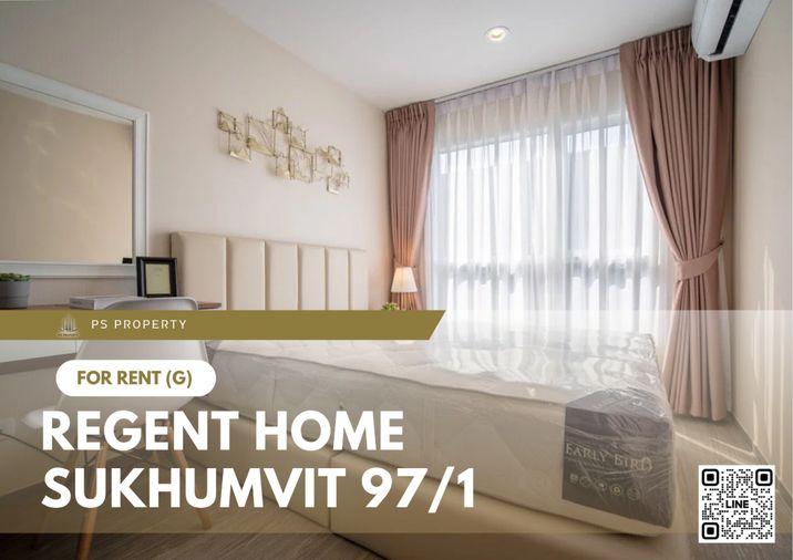 รูป ให้เช่า 🔺 Regent Home Sukhumvit 97/1 🔺 ใกล้ BTS บางจาก เฟอร์นิเจอร์ และ เครื่องใช้ไฟฟ้าครบ  - รูปที่ 1/8