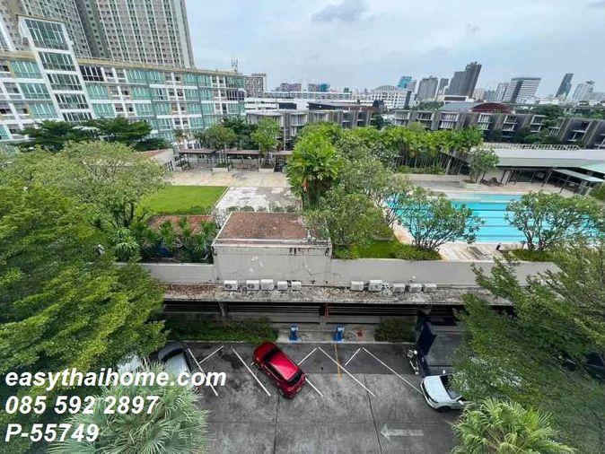 รูป P-55749 🔥 ให้เช่าคอนโด Garden Asoke - Rama 9 ขนาด 33 ตรม. ชั้น 7 พร้อมเข้าอยู่ ใกล้ MRT พระราม 9 & เพชรบุรี Line ID: @easythaihome 085-592-2897 - รูปที่ 6/8