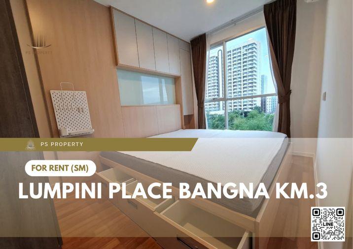 รูป ให้เช่า 📍Lumpini Place Bangna Km.3 📍 2 ห้องนอน เฟอร์นิเจอร์ และ เครื่องใช้ไฟฟ้าครบ ใกล้ MRT ศรีอุดม - รูปที่ 1/10