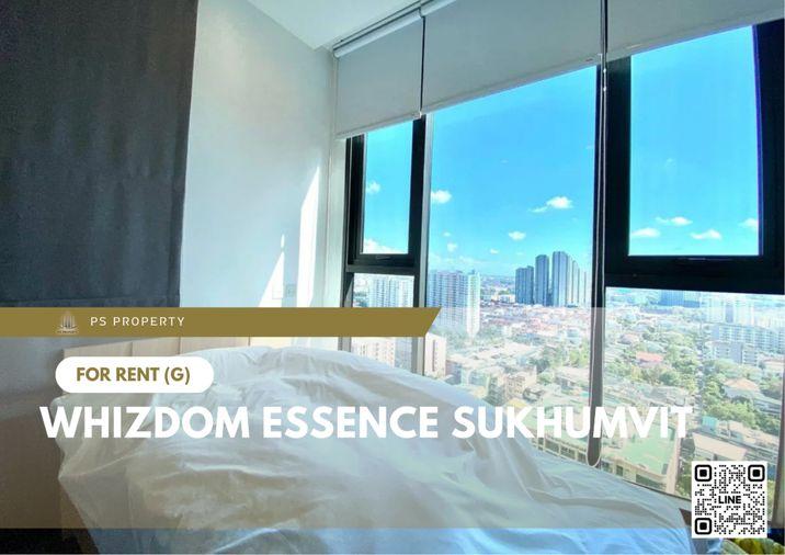 รูป ให้เช่า ✨ Whizdom Essence Sukhumvit ✨ เฟอร์นิเจอร์ เครื่องใช้ไฟฟ้าครบ ใกล้ BTS ปุณณวิถี - รูปที่ 1/11