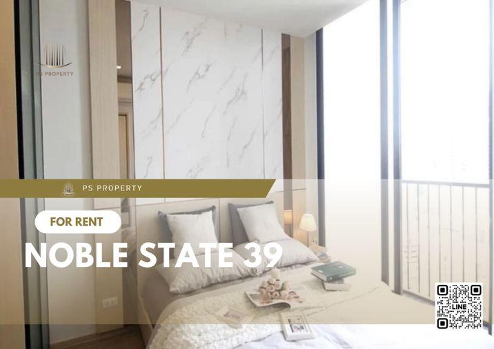รูป ให้เช่า ✨Noble State 39✨ ห้องสวย เฟอร์และเครื่องใช้ไฟ้าครบ สไตล์โมเดิร์น 🚆ห่างจาก BTS พร้อมพงษ์ 450 m - รูปที่ 1/7