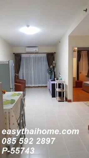 รูป P-55743 🔥 ให้เช่าคอนโดห้องใหญ่ 50 ตรม. City Home Sukhumvit ใกล้ BTS อุดมสุข เดินเพียง 330 ม. ชั้น 5 Line ID: @easythaihome 085-592-2897 - รูปที่ 11/11