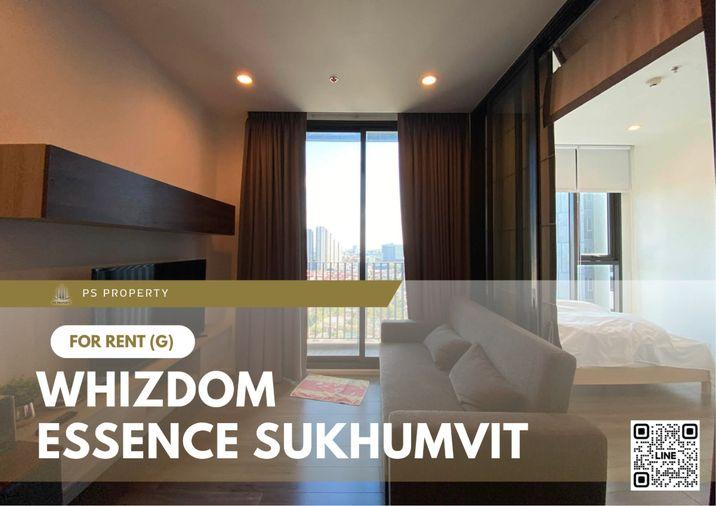 รูป ให้เช่า 🔥 Whizdom Essence Sukhumvit 🔥 2 ห้องนอน 2 ห้องน้ำ เฟอร์นิเจอร์ และ เครื่องใช้ไฟฟ้าครบ  - รูปที่ 1/10