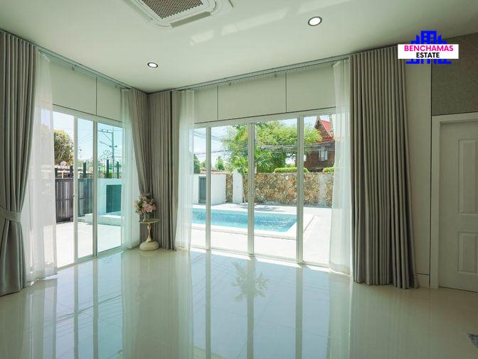 รูป 🔥 ขาย บ้านเดี่ยวหลังมุม พร้อมสระว่ายน้ำ หมู่บ้านการ์เด้นวิว 2 Garden View 2 - รูปที่ 9/29