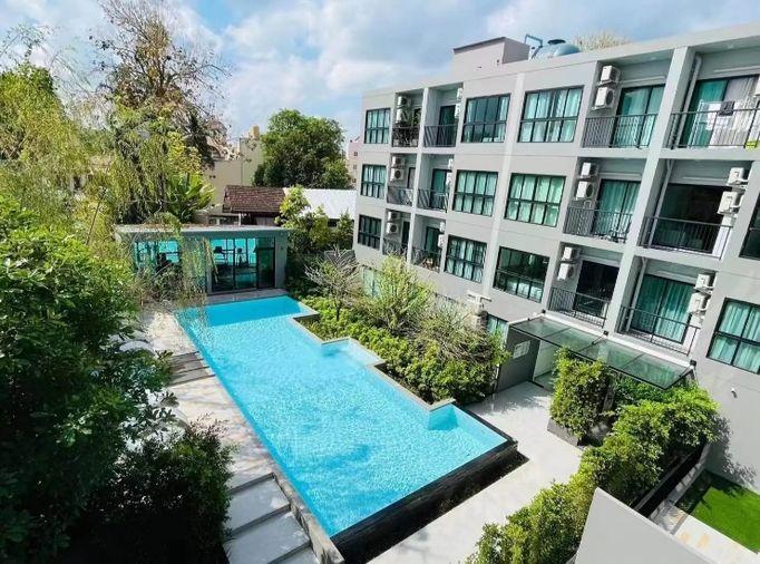 picture Rent: The Next Jedyod Condo, Chiang Mai, 2 bedrooms, pool view, 19,000 THB/month - 8/10