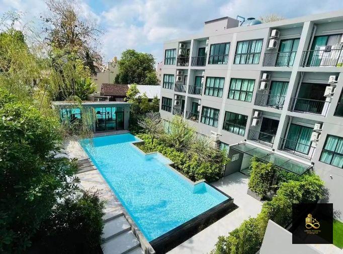 picture Rent: The Next Jedyod Condo, Chiang Mai, 2 bedrooms, pool view, 19,000 THB/month - 8/10