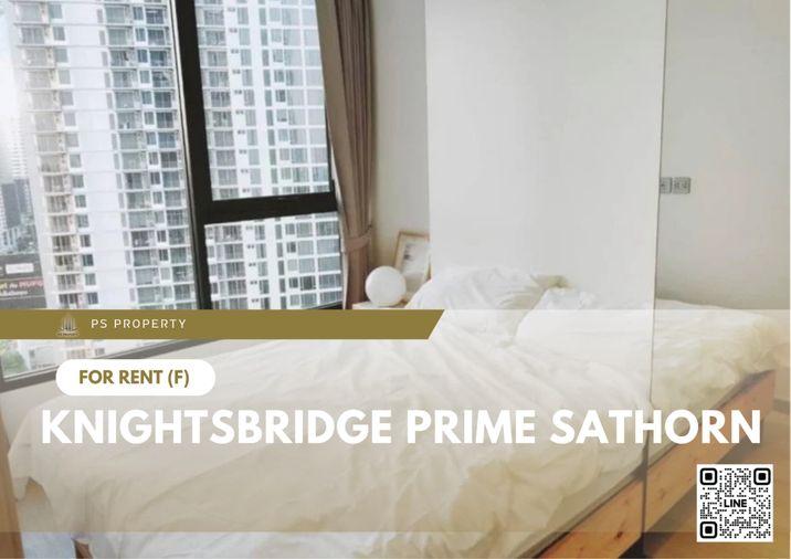 picture 📣✨ Luxury condo for rent! Knightsbridge Prime Sathorn, ready to move in, near BTS Chong Nonsi ✨🧚🏻‍♀️ - 1/7