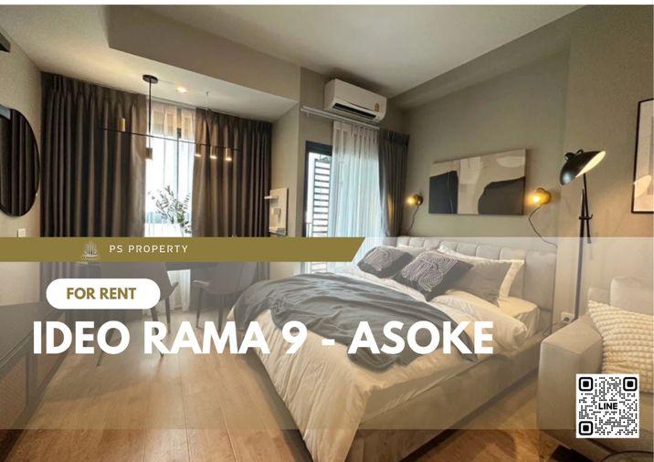 รูป ให้เช่า 📌IDEO Rama 9 - Asoke📌 ห้องสวย ตกแต่งบิ้วอิน เฟอร์นิเจอร์และเครื่องใช้ไฟฟ้าครบ พร้อมเข้าอยู่ 🚆ใกล้ MRT พระราม 9 - รูปที่ 1/9
