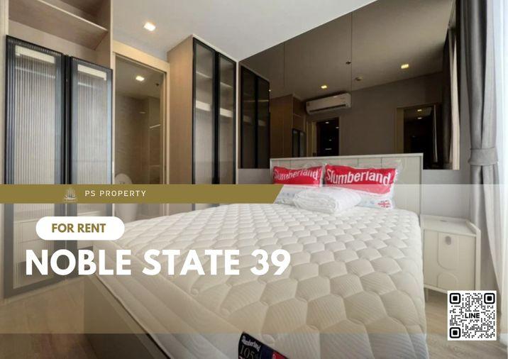 picture For rent ✨ NOBLE STATE 39 ✨ near BTS Phrom Phong, complete with furniture and electrical appliances. - 1/9