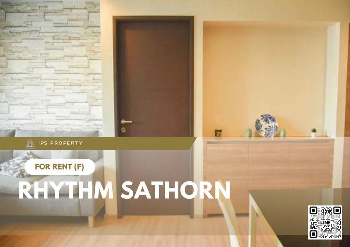 รูป ให้เช่าคอนโด 🔥Rhythm Sathorn🔥 2 ห้องนอน บิ้วอิน วิวดี เฟอร์ครบพร้อมเครื่องใช้ไฟฟ้า 🚝BTS สะพานตากสิน 250 เมตร - รูปที่ 1/6