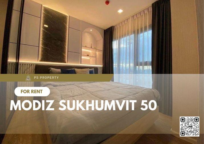 รูป ให้เช่า 📌Modiz Sukhumvit 50📌ห้องสวย เป็นส่วนตัว วิวโค้งแม่น้ำเจ้าพระยา เฟอร์นิเจอร์และเครื่องใช้ไฟฟ้าครบ 🚆ใกล้ BTS อ่อนนุช - รูปที่ 1/11