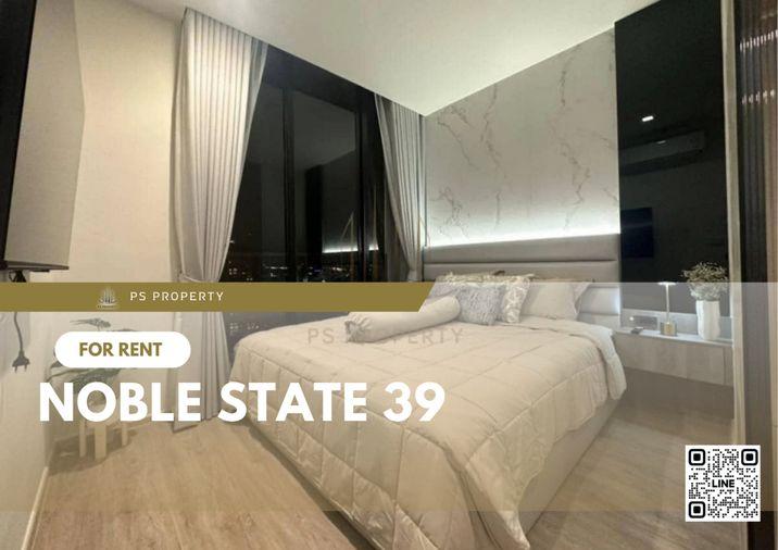 picture For rent 📍 NOBLE STATE 39 📍 near BTS Phrom Phong, complete with furniture and electrical appliances. - 1/11