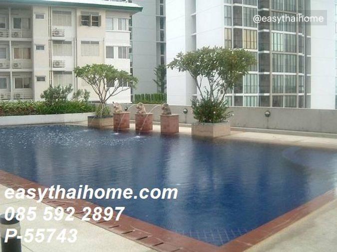 รูป P-55743 🔥 ให้เช่าคอนโดห้องใหญ่ 50 ตรม. City Home Sukhumvit ใกล้ BTS อุดมสุข เดินเพียง 330 ม. ชั้น 5 Line ID: @easythaihome 085-592-2897 - รูปที่ 9/11