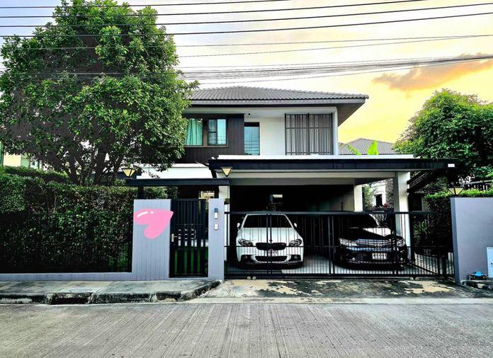 รูป ME2500447 ให้เช่า บ้านเดี่ยว มัณฑนา บางนา กม.7 ใกล้ Mega บางนา พร้อมเข้าอยู่ รีบจองด่วนเลยน๊าา - รูปที่ 1/19