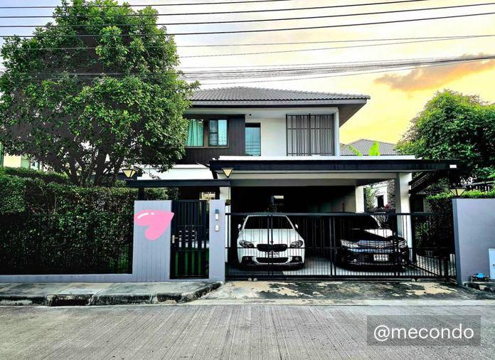 รูป ME2500447 ให้เช่า บ้านเดี่ยว มัณฑนา บางนา กม.7 ใกล้ Mega บางนา พร้อมเข้าอยู่ รีบจองด่วนเลยน๊าา - รูปที่ 1/19