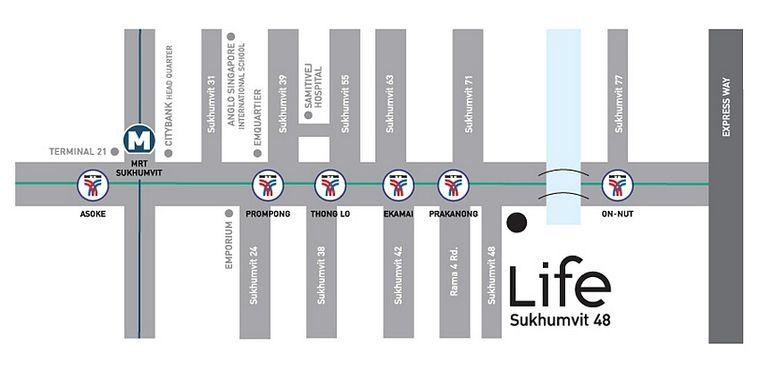 รูป Call : 085-539-4541 Condo Life Sukhumvit 48 ใกล้ BTS พระโขนง ขนาด 33 ตารางเมตร 1 ห้องนอน ชั้น22 ตึกS ตกแต่งครบพร้อมอยู่ - รูปที่ 12/14