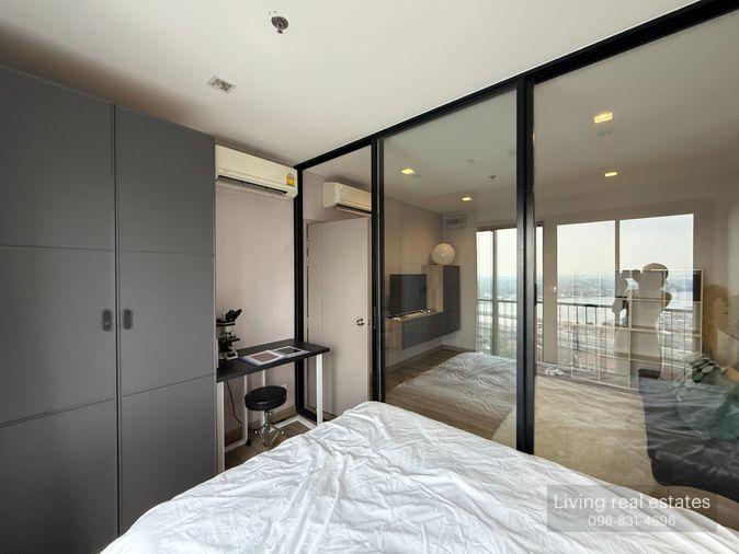 รูป F2010562 ให้เช่า คอนโด The Politan Rive (เดอะ โพลิแทน รีฟ) ขนาด 31 ตร.ม ชั้น 24 ห้องมุม - รูปที่ 2/10