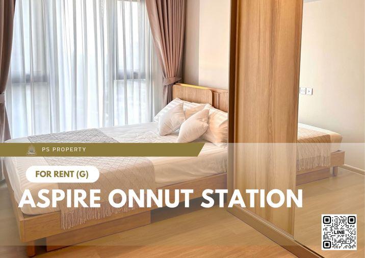 รูป ให้เช่า ✨ Aspire Onnut Station ✨ เฟอร์นิเจอร์ และ เครื่องใช้ไฟฟ้าครบ ใกล้ BTS อ่อนนุช - รูปที่ 1/11