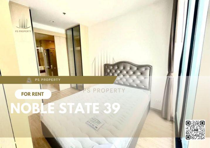 รูป ให้เช่า ✨ NOBLE STATE 39 ✨ ใกล้ BTS พร้อมพงษ์ เฟอร์นิเจอร์ และ เครื่องใช้ไฟฟ้าครบ - รูปที่ 1/7