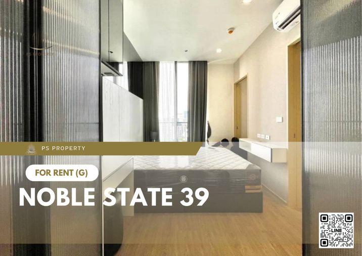 รูป คอนโดให้เช่า ✨Noble State 39✨ ใกล้ BTS พร้อมพงษ์ 🚆ห้องกว้าง เฟอร์+เครื่องใช้ไฟฟ้าครบ พร้อมเข้าอยู่!! สนใจติดต่อ📱Line: @psproperty - รูปที่ 1/9