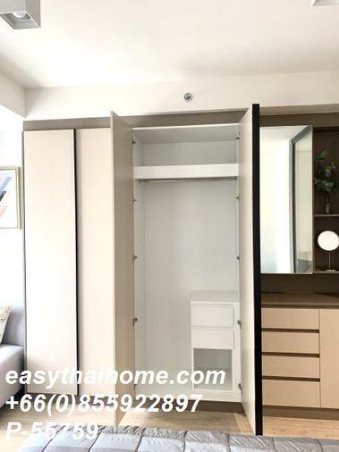 รูป P-55759 ให้เช่า (ไอดีโอ สาทร-วงเวียนใหญ่)  | เฟอร์นิเจอร์ครบ | ใกล้ BTS วงเวียนใหญ่ | พร้อมเข้าอยู่ 📞 Line ID: @easythaihome | 085-592-2897 - รูปที่ 7/17