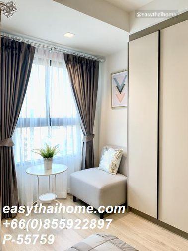 รูป P-55759 ให้เช่า (ไอดีโอ สาทร-วงเวียนใหญ่) | เฟอร์นิเจอร์ครบ | ใกล้ BTS วงเวียนใหญ่ | พร้อมเข้าอยู่ 📞 Line ID: @easythaihome | 085-592-2897 - รูปที่ 12/17