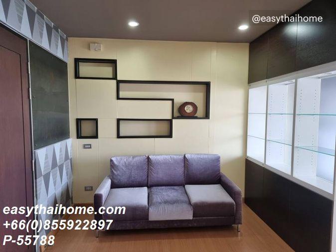 รูป P-55788 ให้เช่า (เดอะ สตาร์ เอสเตท แอท พระราม 3) | วิวเมือง | เฟอร์นิเจอร์ครบ | พร้อมเข้าอยู่ 📞 Line ID: @easythaihome | 085-592-2897 - รูปที่ 7/13