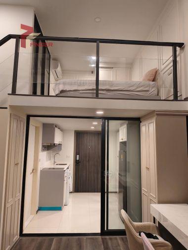 รูป PFD-08923 ให้เช่าคอนโด ไนท์บริดจ์ สเปซ พระราม 9 (KnightsBridge Space Rama 9) ห้อง Duplex แต่งครบพร้อมอยู่ ใกล้ MRT พระราม 9 เพียง 300 เมตร 🏙️ ✨ - รูปที่ 5/10