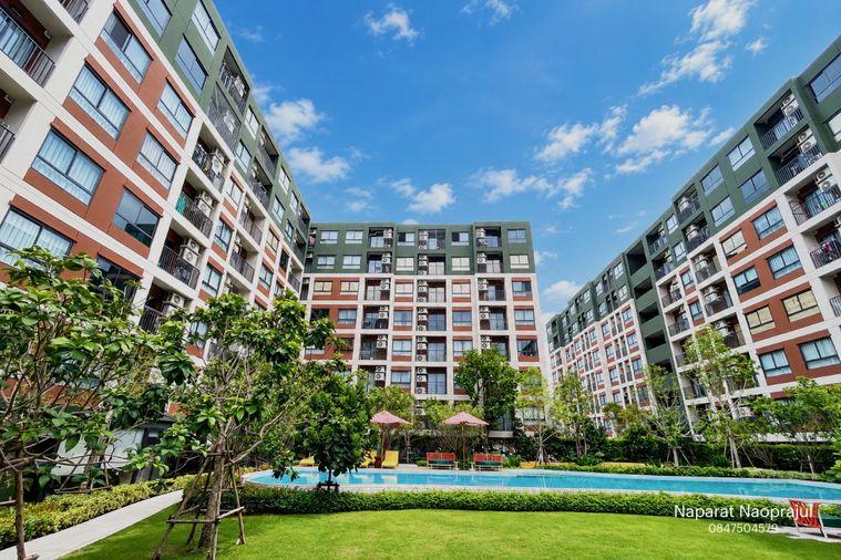 picture Last Unit! 24 Sq.m. Pool View Room at D Condo Campus Khon Kaen - 1/11