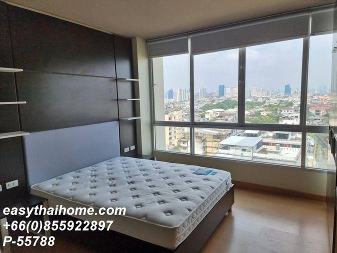 รูป P-55788 ให้เช่า (เดอะ สตาร์ เอสเตท แอท พระราม 3)  | วิวเมือง | เฟอร์นิเจอร์ครบ | พร้อมเข้าอยู่ 📞 Line ID: @easythaihome | 085-592-2897 - รูปที่ 2/13