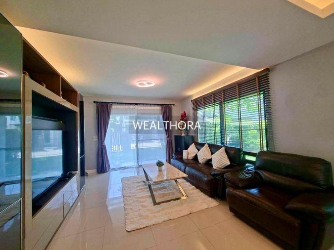 รูป บ้านเดี่ยวติดเมกะบางนา 4ห้องนอนถูกที่สุดในซอยบางแก้ว บ้านพร้อมเข้าอยู่ สไตล์cozy luxury สนามหญ้ากว้าง ไม้ใหญ่ร่มรื่น - รูปที่ 8/13