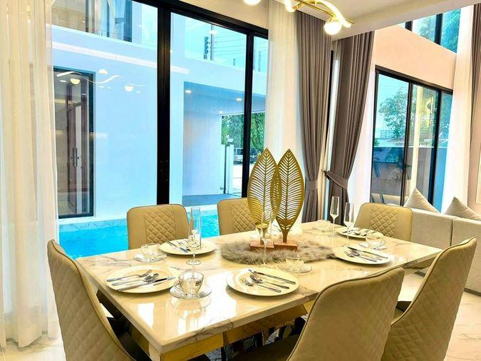 รูป Luxury Pool Villa พัทยา สร้างใหม่ ใกล้ทะเลดงตาล สวยหรู มีสระส่วนตัว - รูปที่ 6/16
